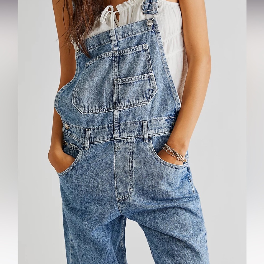 Free people ziggy overalls